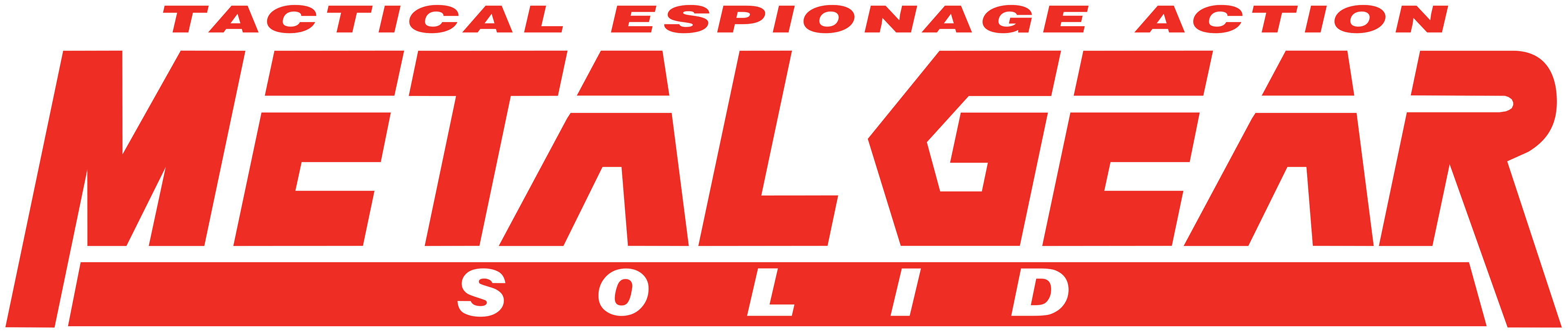 Metal Gear Solid логотип